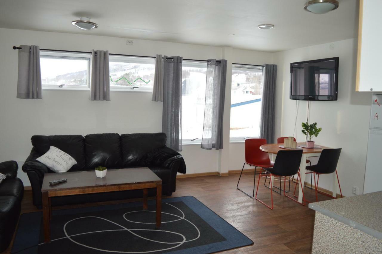Lyngenfjord,Odins Hus Apartment Olderdalen Exterior foto
